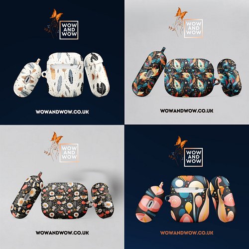 Enhance and safeguard your AirPods with premium covers from Wow and Wow UK!

 Browse our distinctive range of vibrant, durabl...