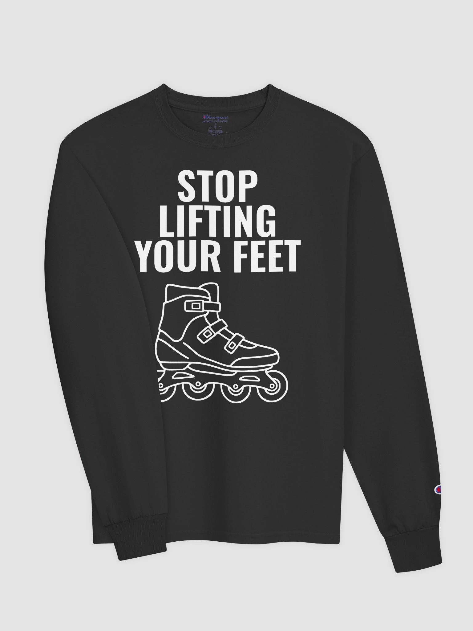 Stop Lifting Your Feet – Men’s Long Sleeve Shirt product image (3)