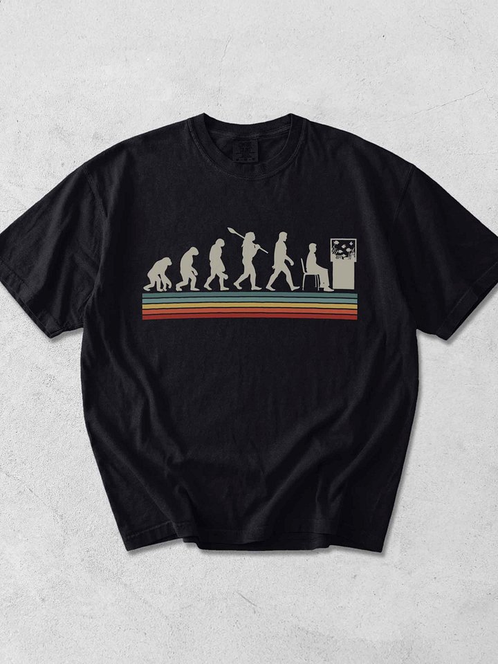 Reef Tank Evolution Shirt – Funny Saltwater Aquarium Hobbyist Graphic Tee product image (1)