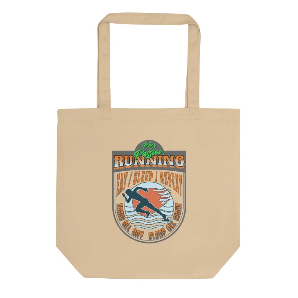My Passion Running Tote Bag product image (1)