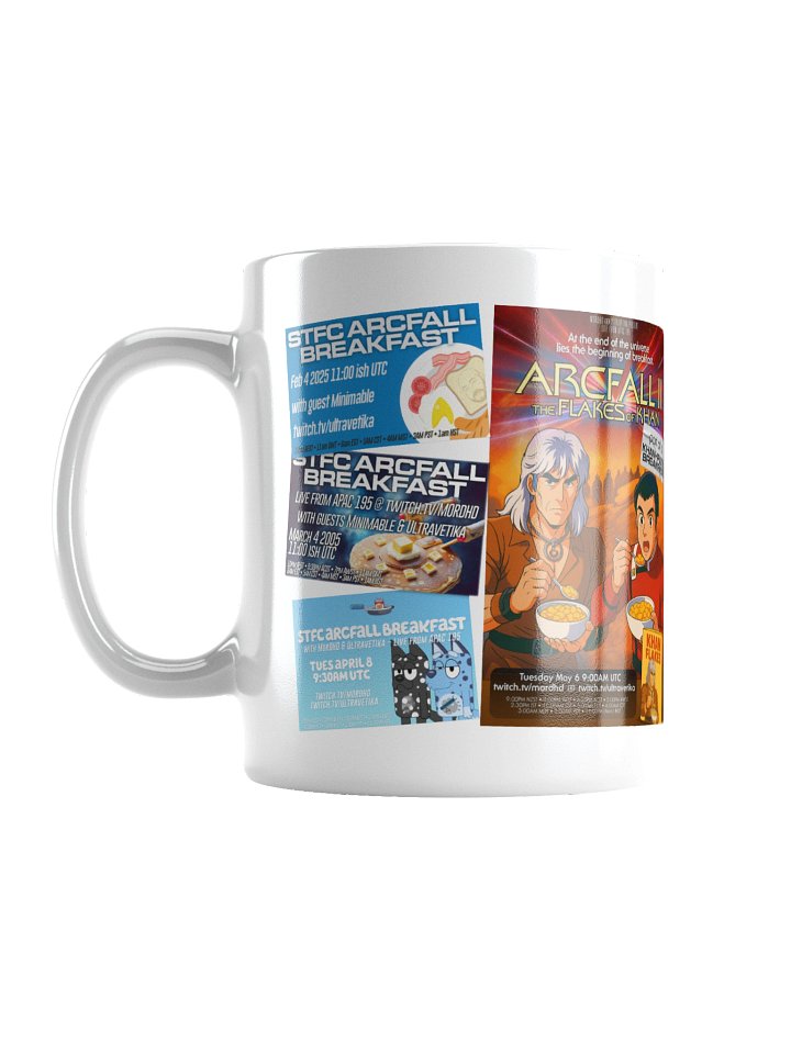 Arcfall Breakfast 2025 Poster Mug product image (1)