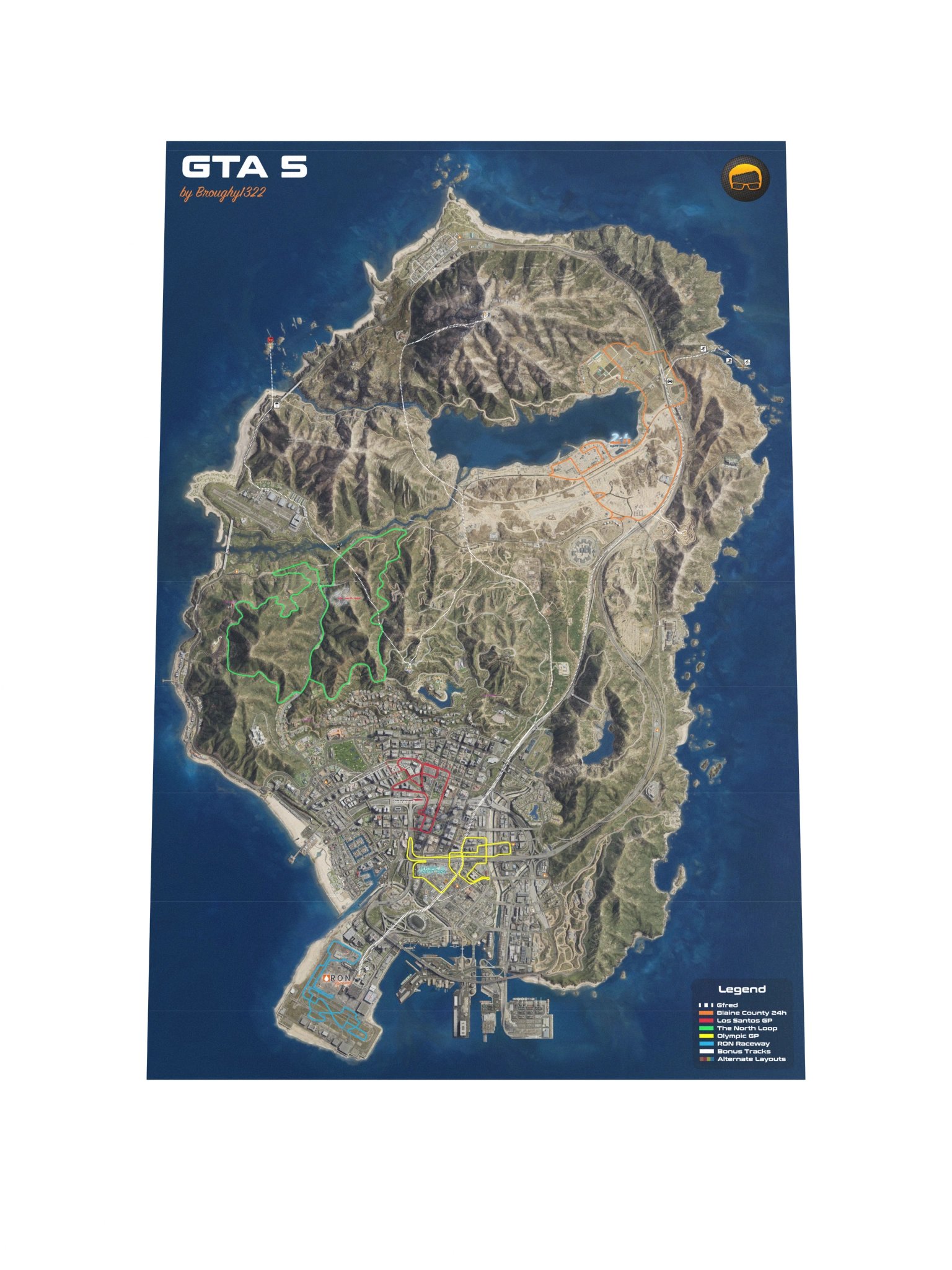 Commemorative GTA 5 By Broughy1322 Poster product image (4)
