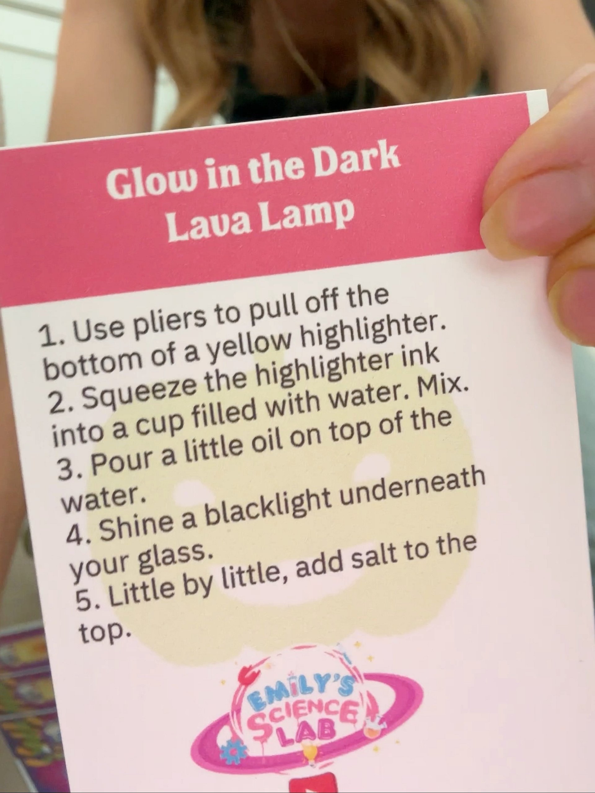 Glow in the Dark Lava Lamp Halloween Cards product image (2)