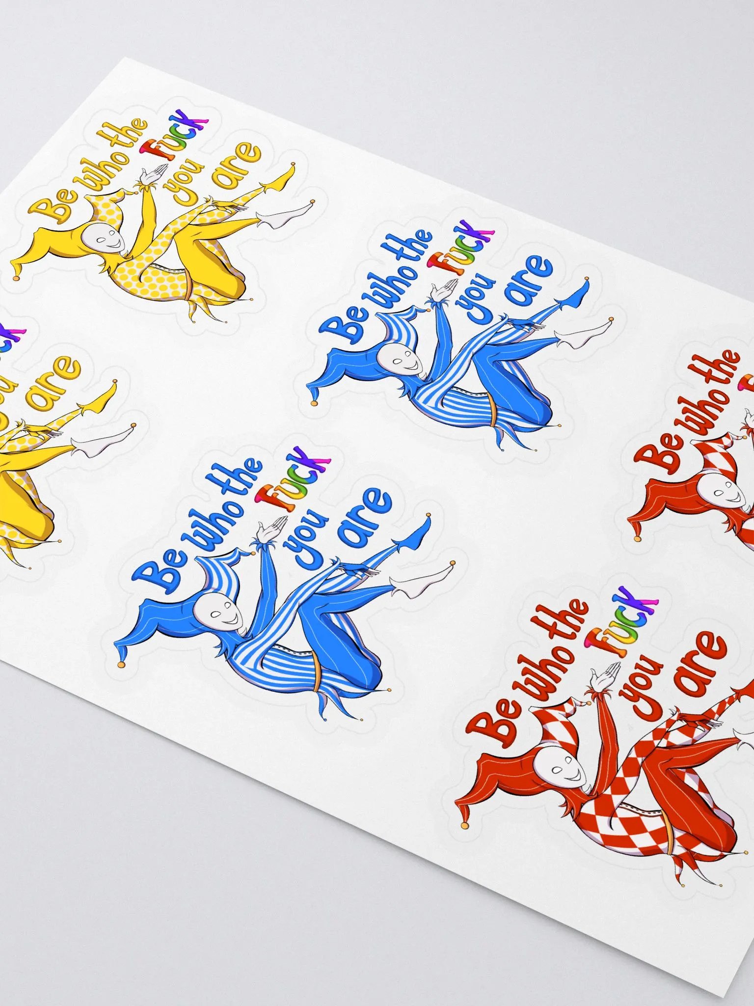 Pride Jesters Sticker Sheet product image (3)