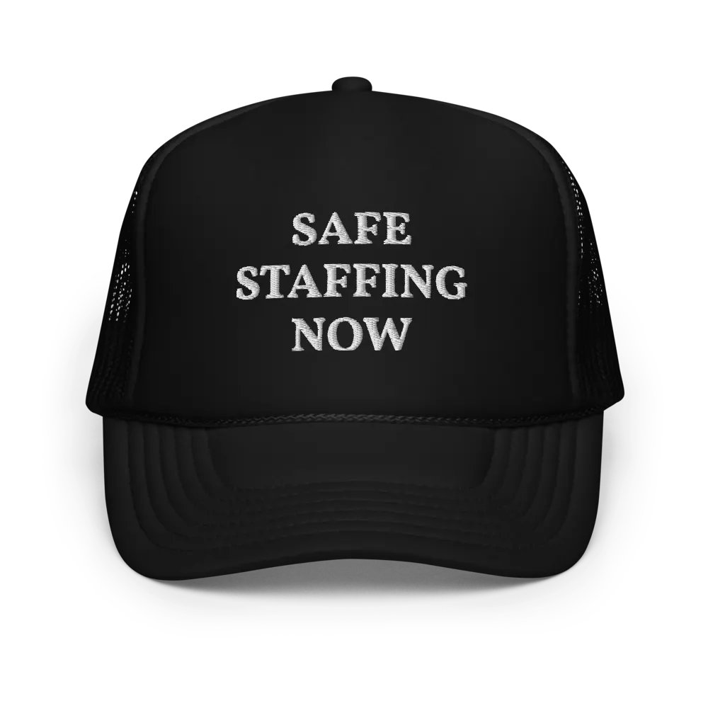 Safe Staffing Now - Embroidered Hat Trucker Cap product image (1)