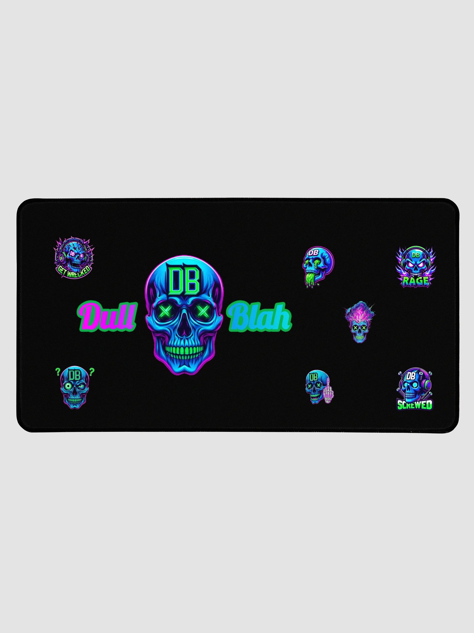 "Skull Swarm" Premium Desk Mat product image (1)
