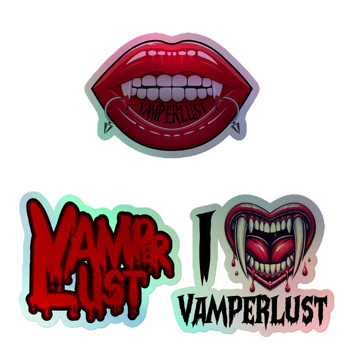 Vamperlust Holographic Stickers product image (1)