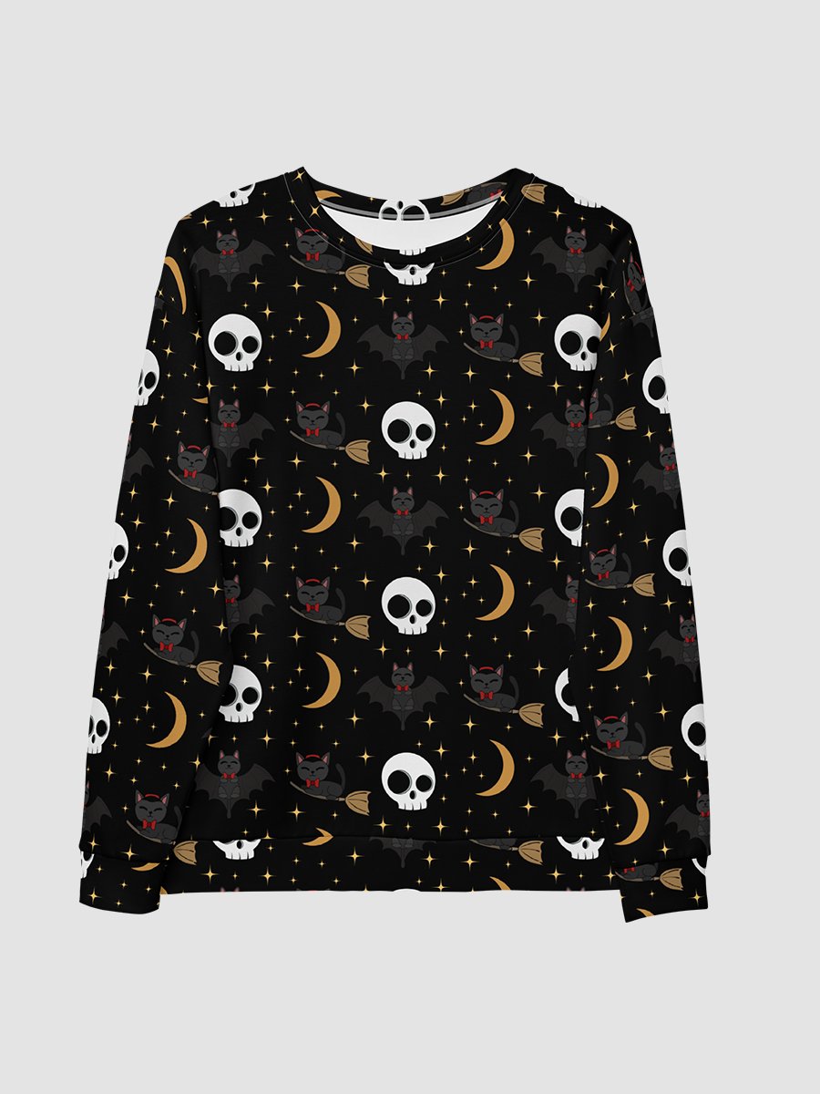 Feeny Loves Halloween Sweatshirt - Black product image (6)