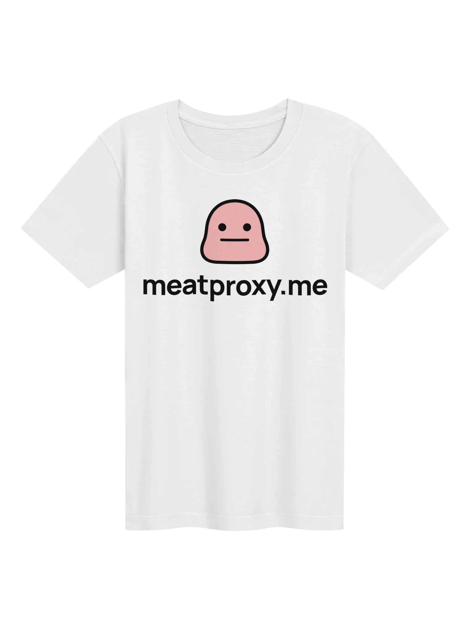 meatproxy.me Logo Tee (White)