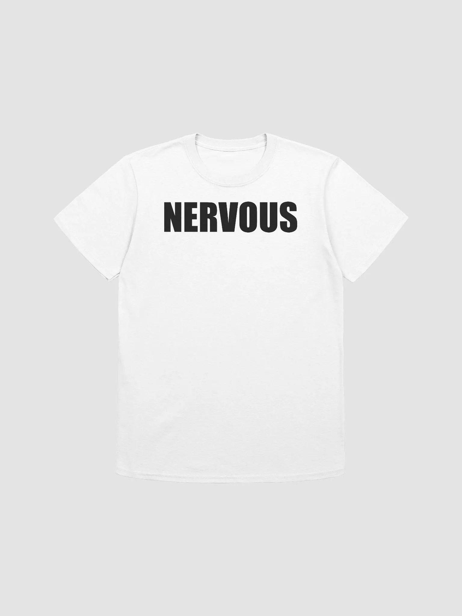 NERVOUS discount tee product image (2)