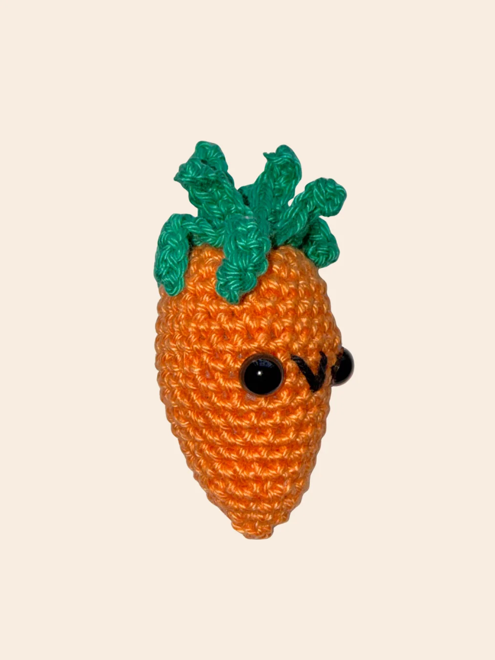 Baby Carrot Crochet Toy Food product image (3)
