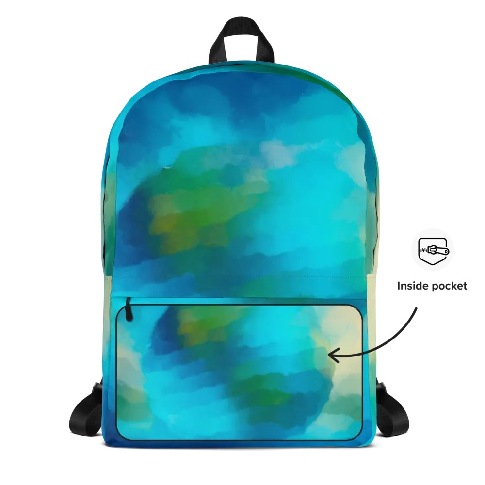Watercolour effect All over print Backpack product image (9)