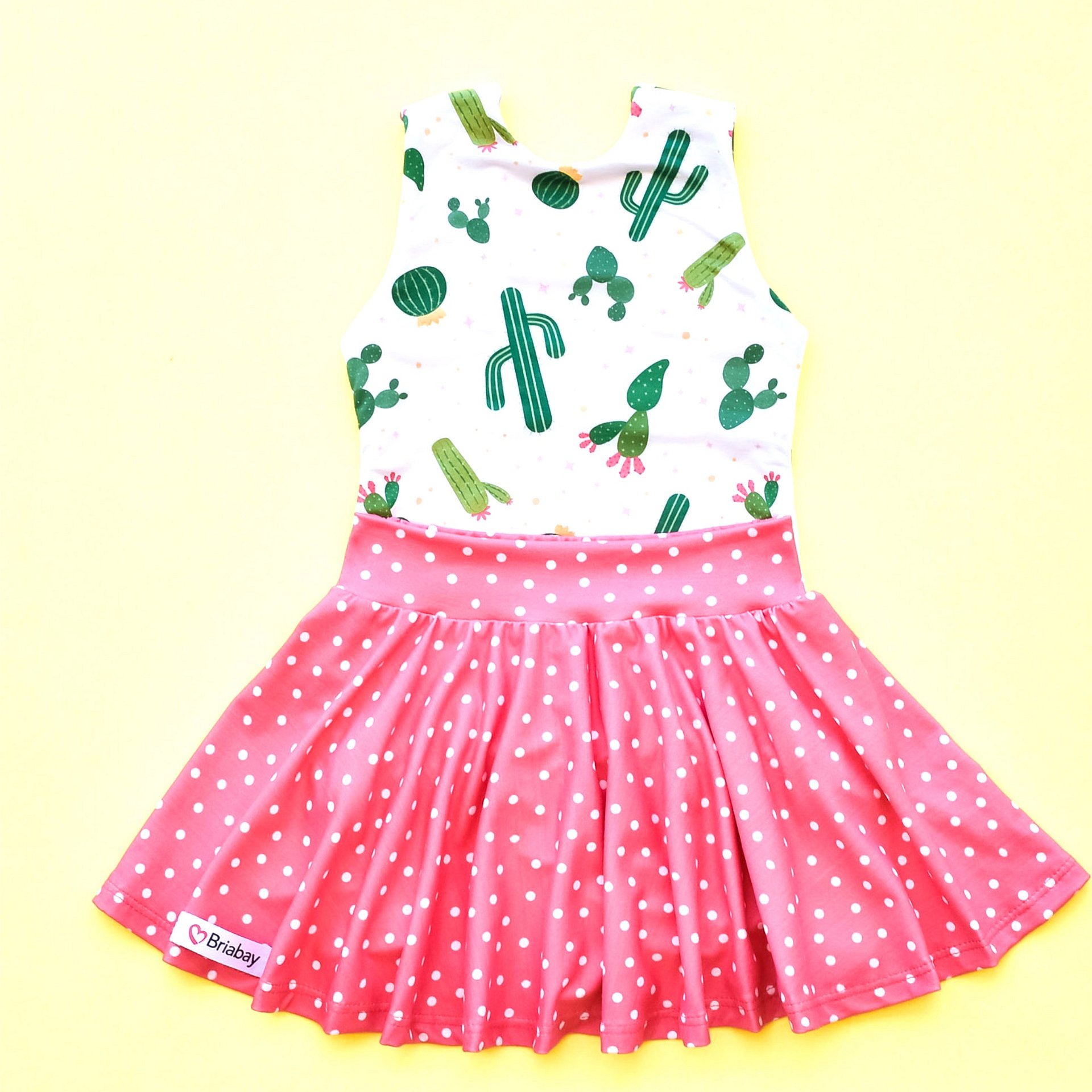 Cactus & Pink Reversible Fitted Top product image (5)