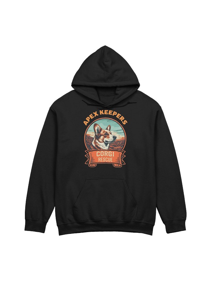"The Fearless Lowline" Corgi Rescue Hoodie product image (1)