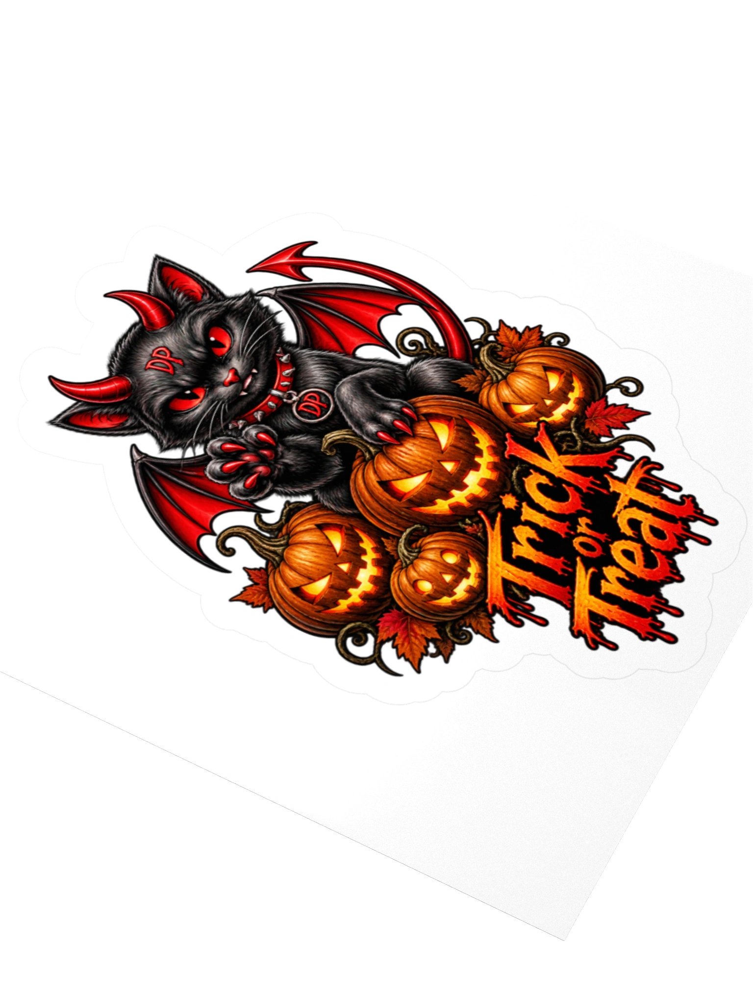 Scratch Trick or Treat 3" x 3" sticker product image (3)
