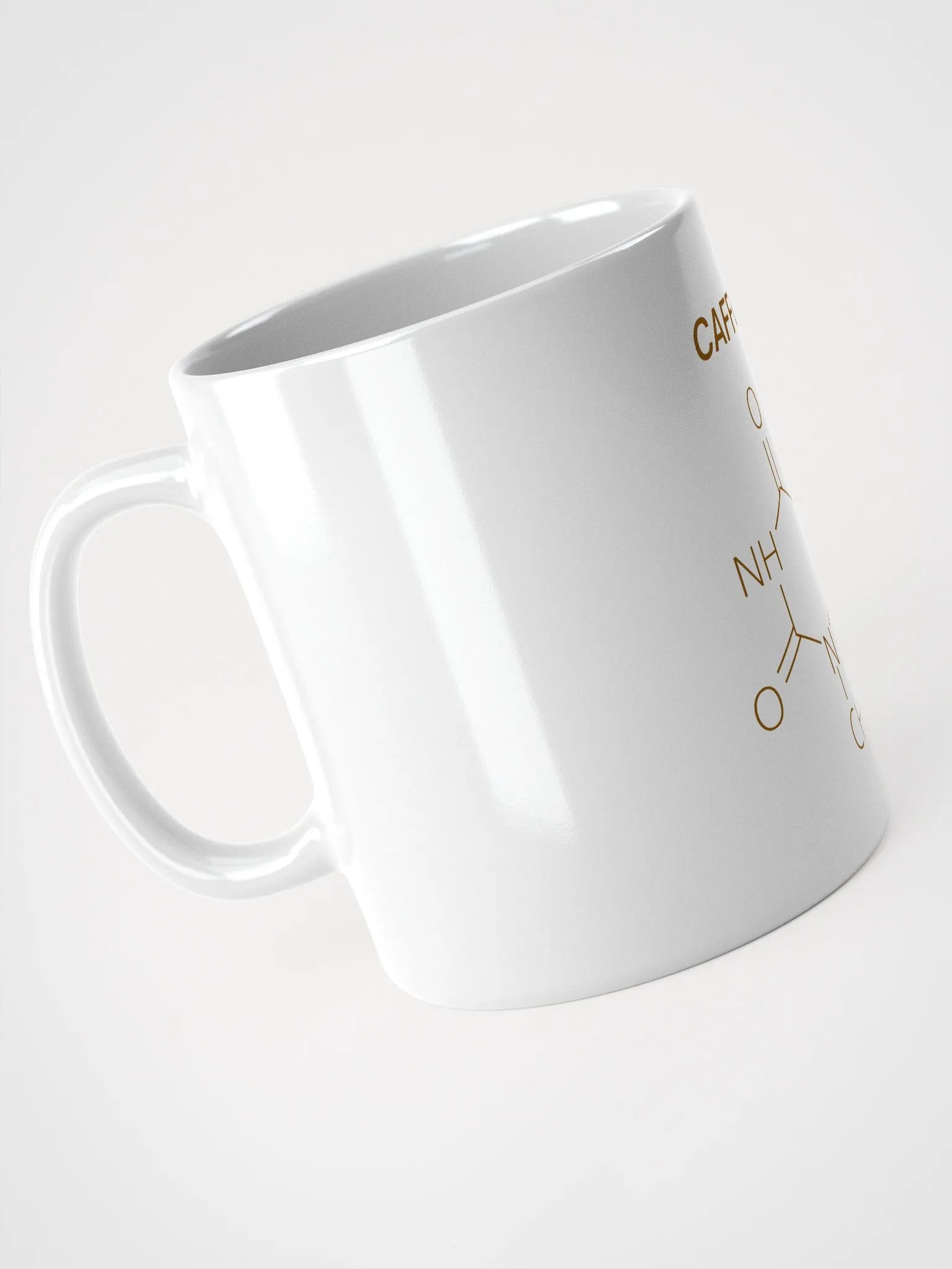 CAFFEINE- Glossy Coffee Mug product image (4)