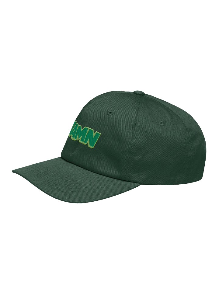 ZAMN Invisi-Logo Dad Hat: Spruce product image (1)