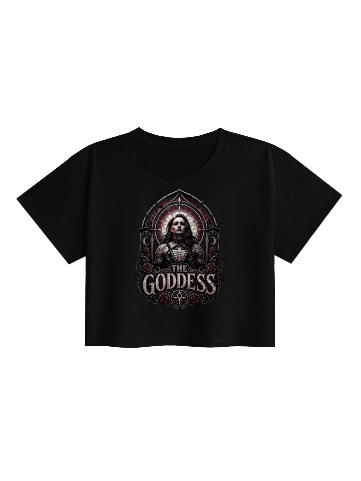 The Goddess Gothic Crop Top product image (1)