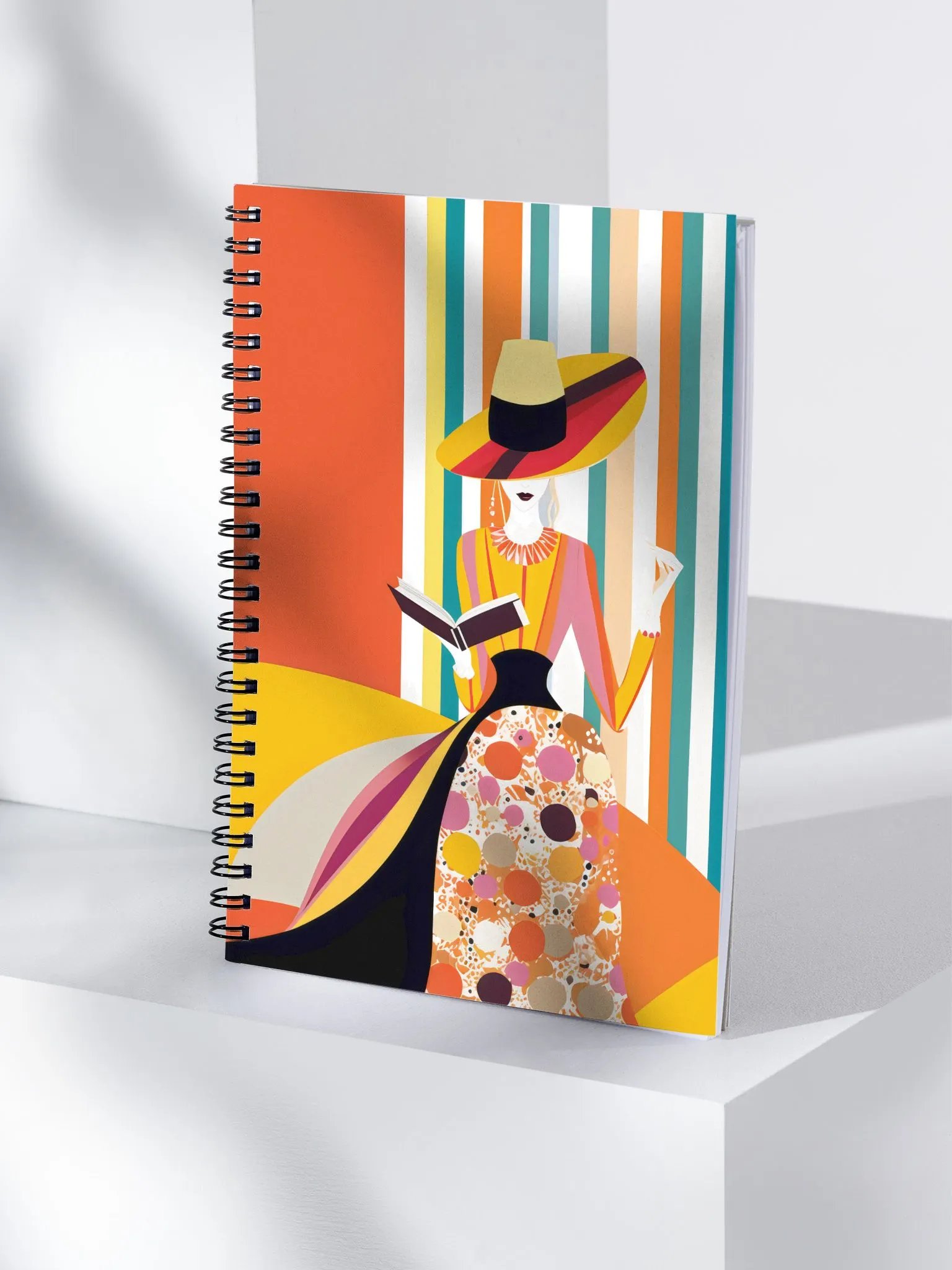 Vibrant Muse Spiral Notebook product image (4)