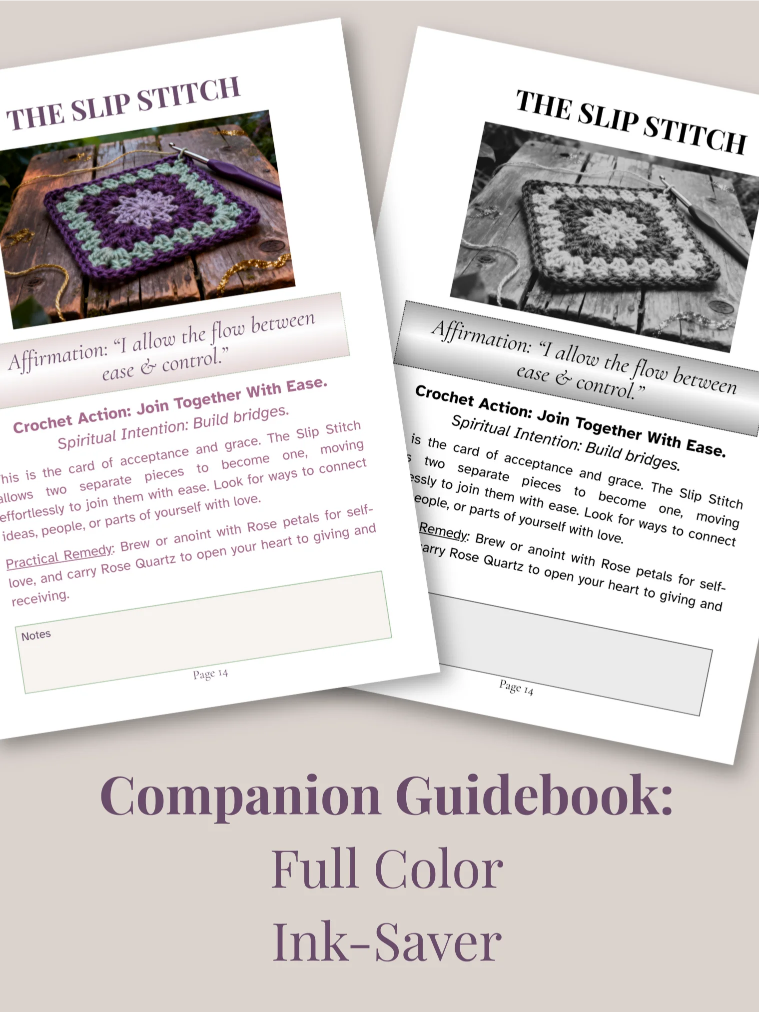 Crochet Oracle Deck Printable | Fiber Artist Oracle Cards Digital Download product image (3)