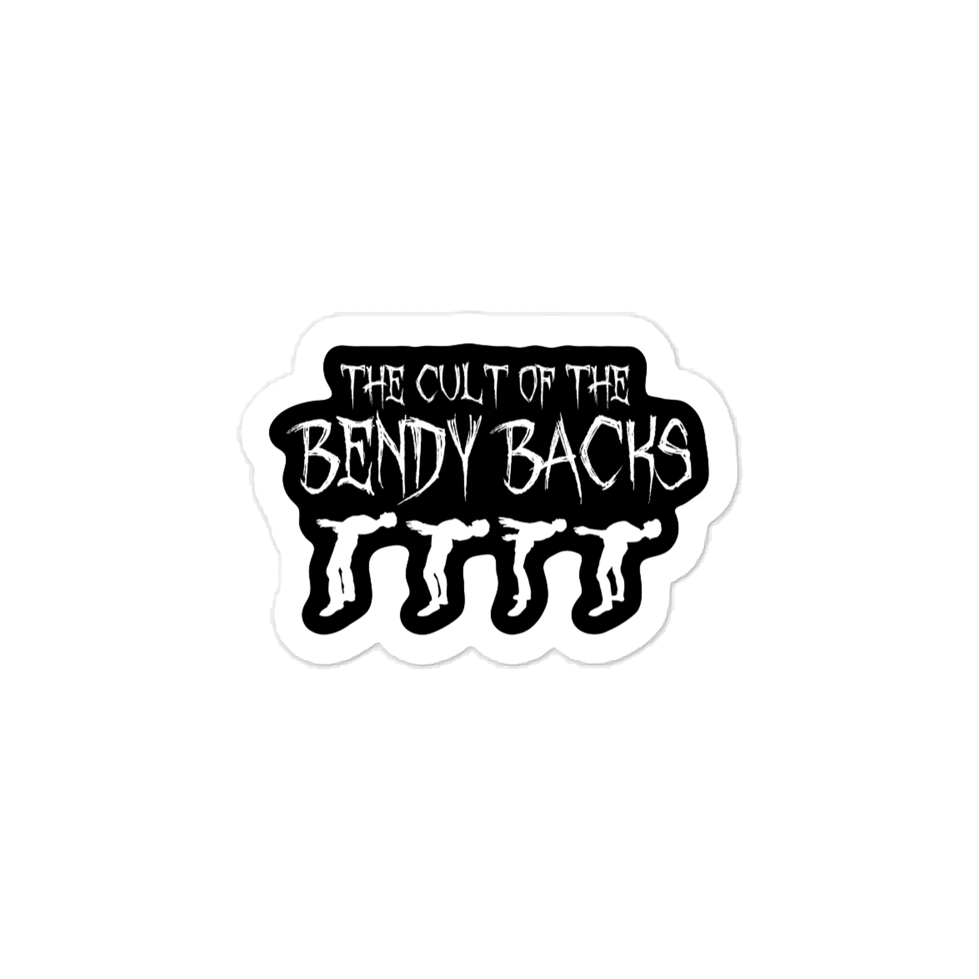 Cult of the Bendy Backs Vinyl Decal Sticker product image (1)