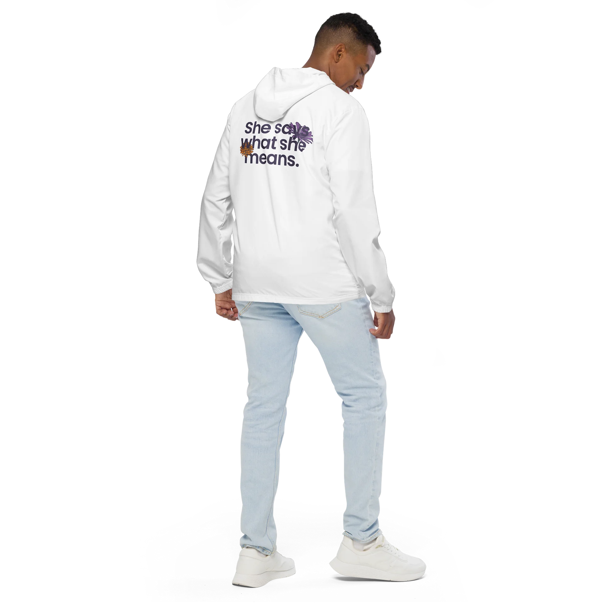 She Says Windbreaker product image (2)