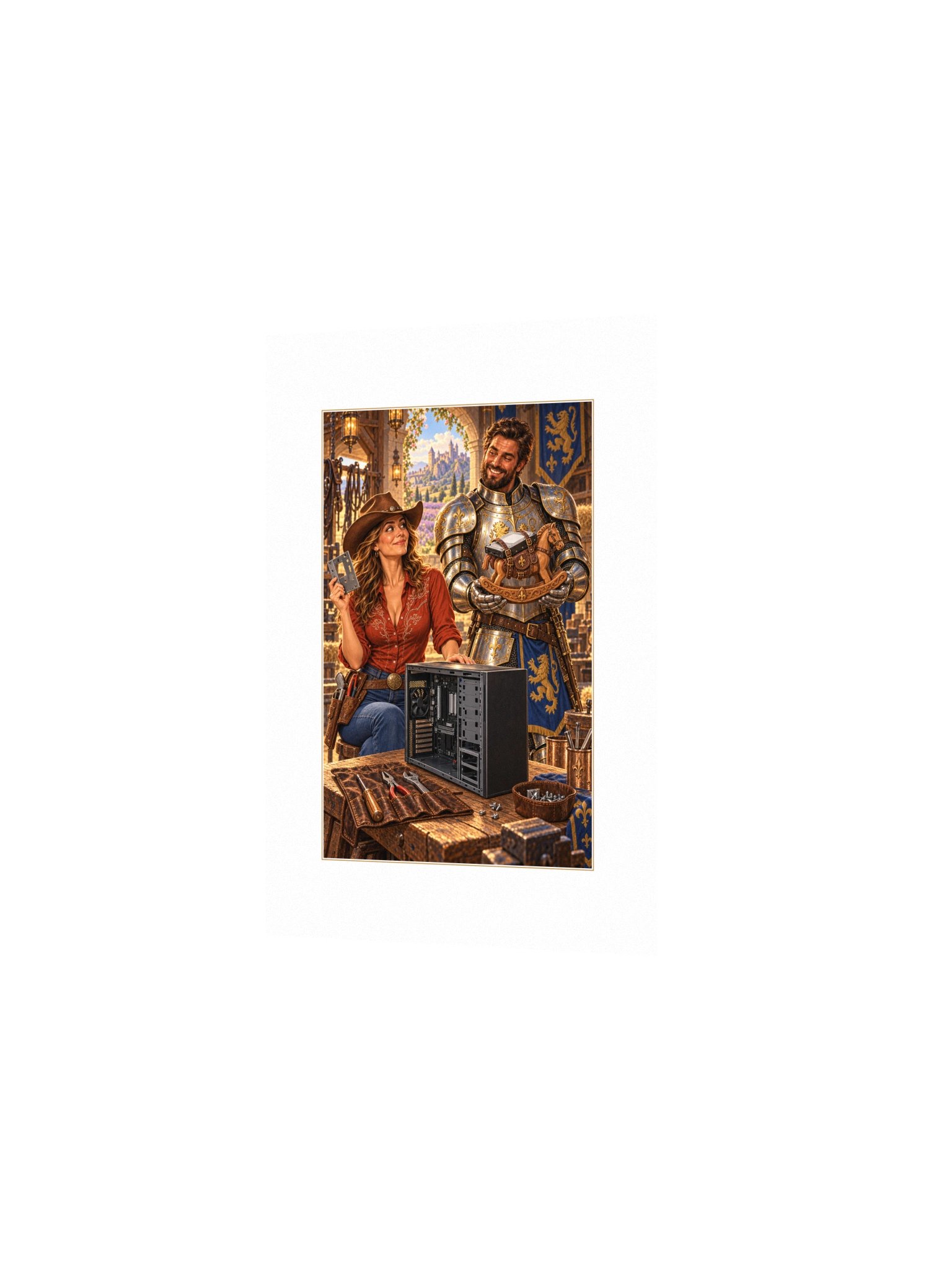 Drive Mount Small Art Print product image (2)
