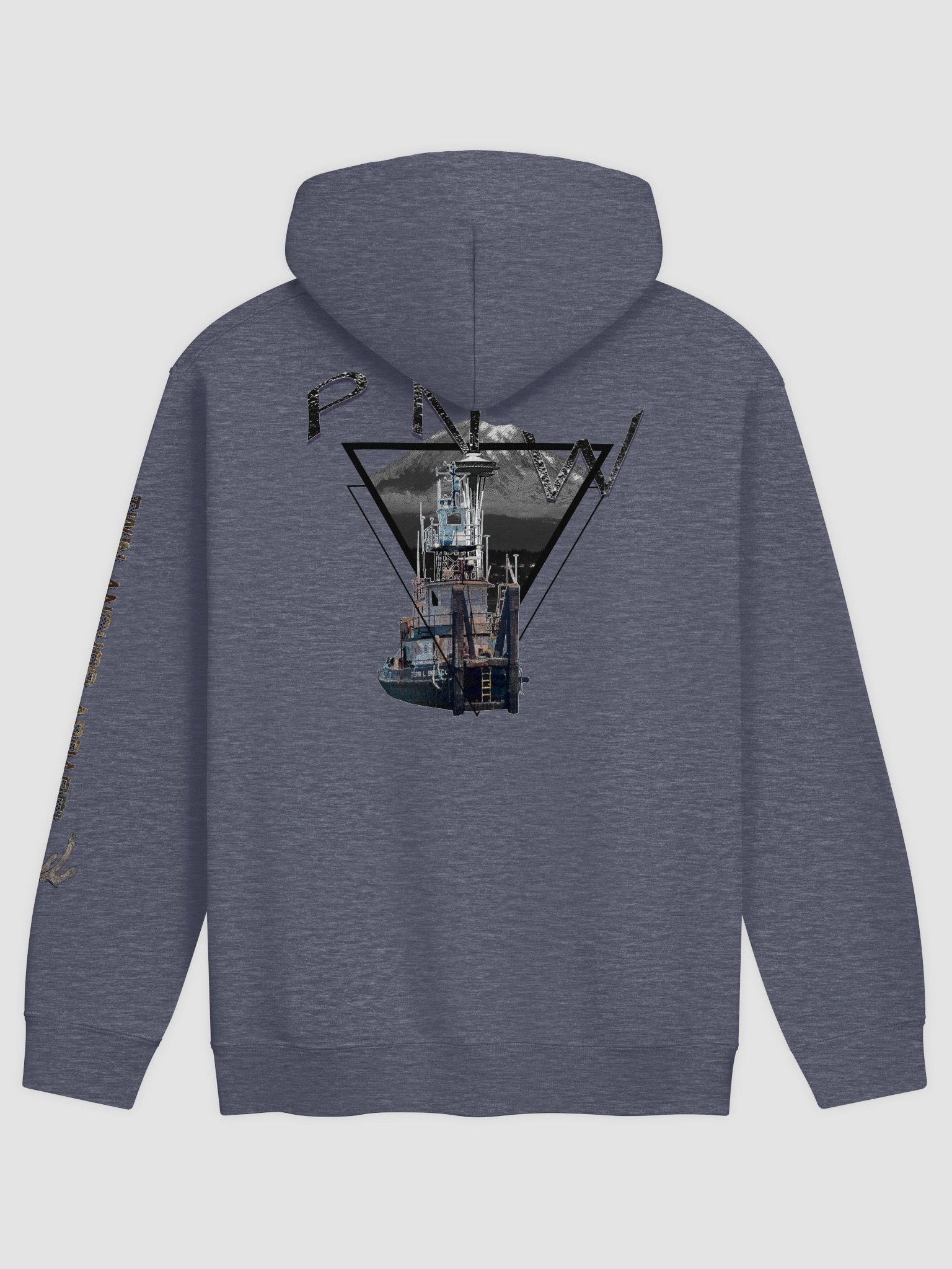 PNW - T - Mt. Raine& Tug Terri L. Brusco – Maritime Heritage | Twin Anchor Apparel AB Watch Line product image (1)