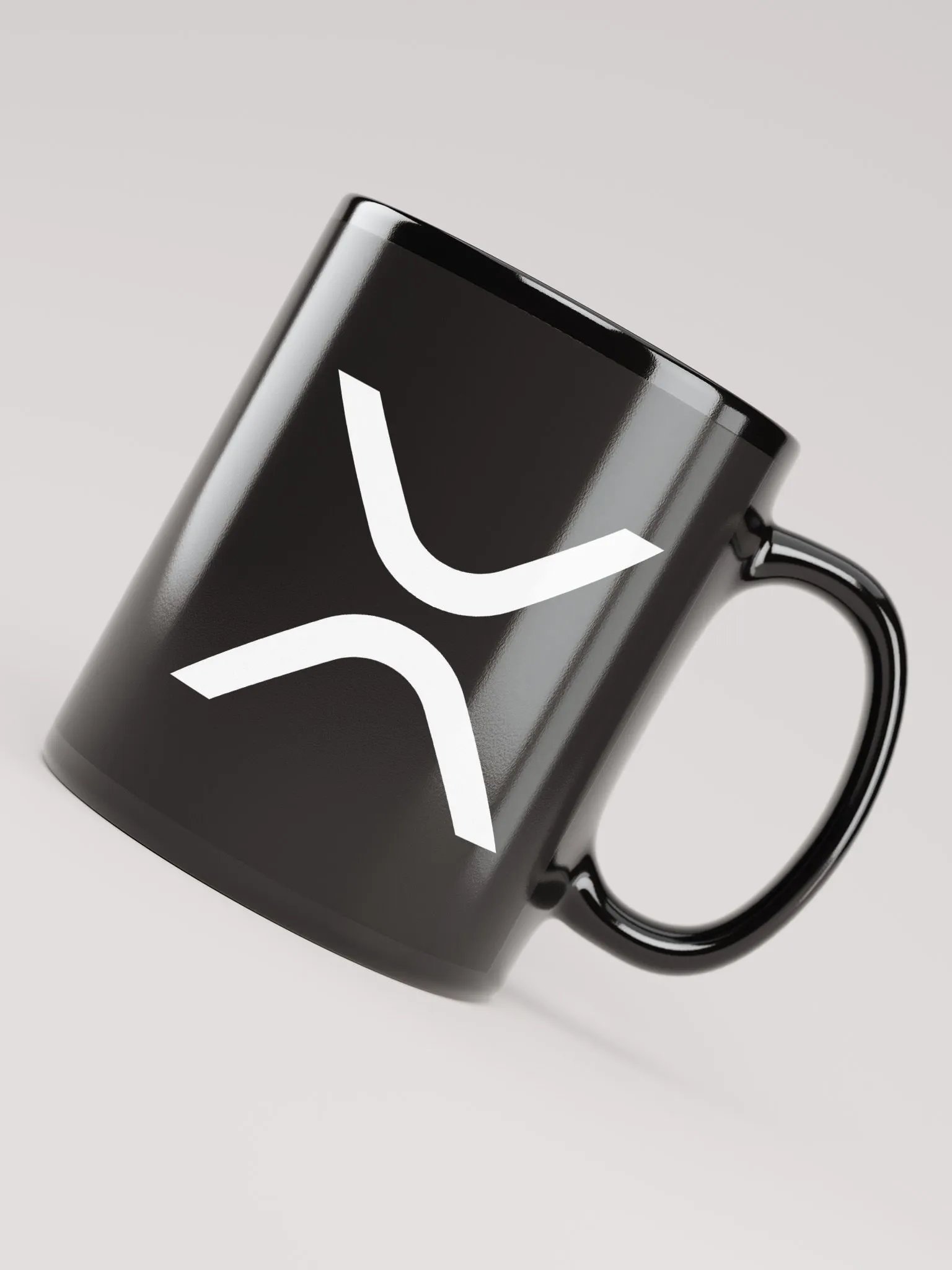 XRP Logo Black Mug product image (3)