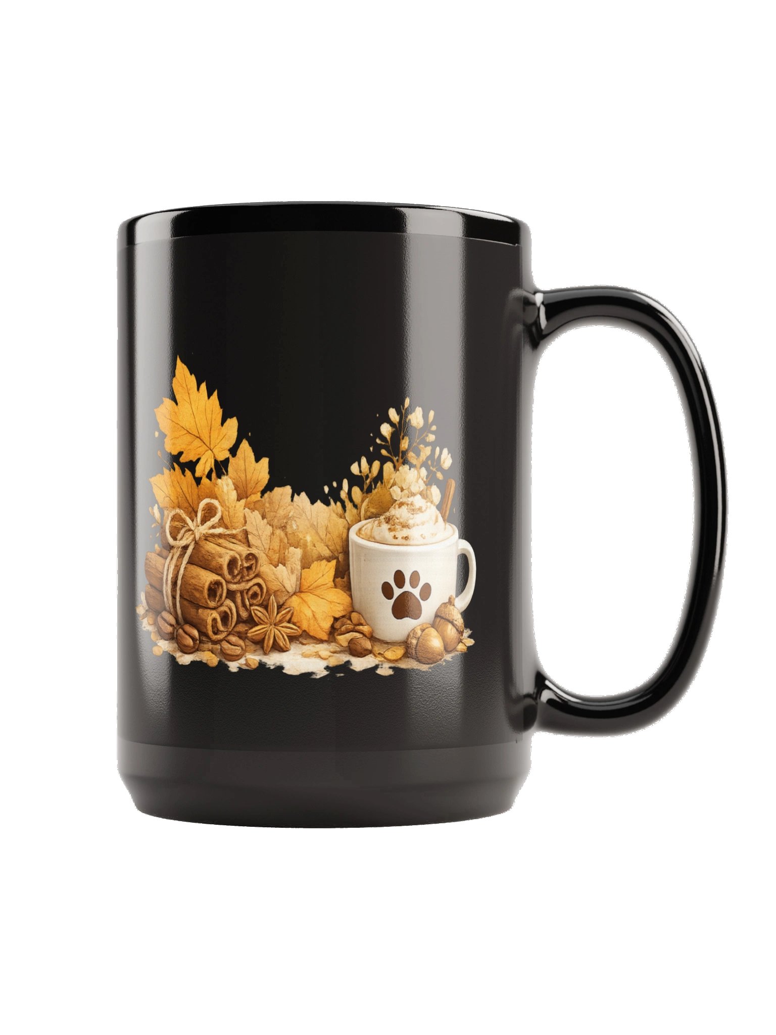 Cozy Coffee Days Black Mug product image (3)