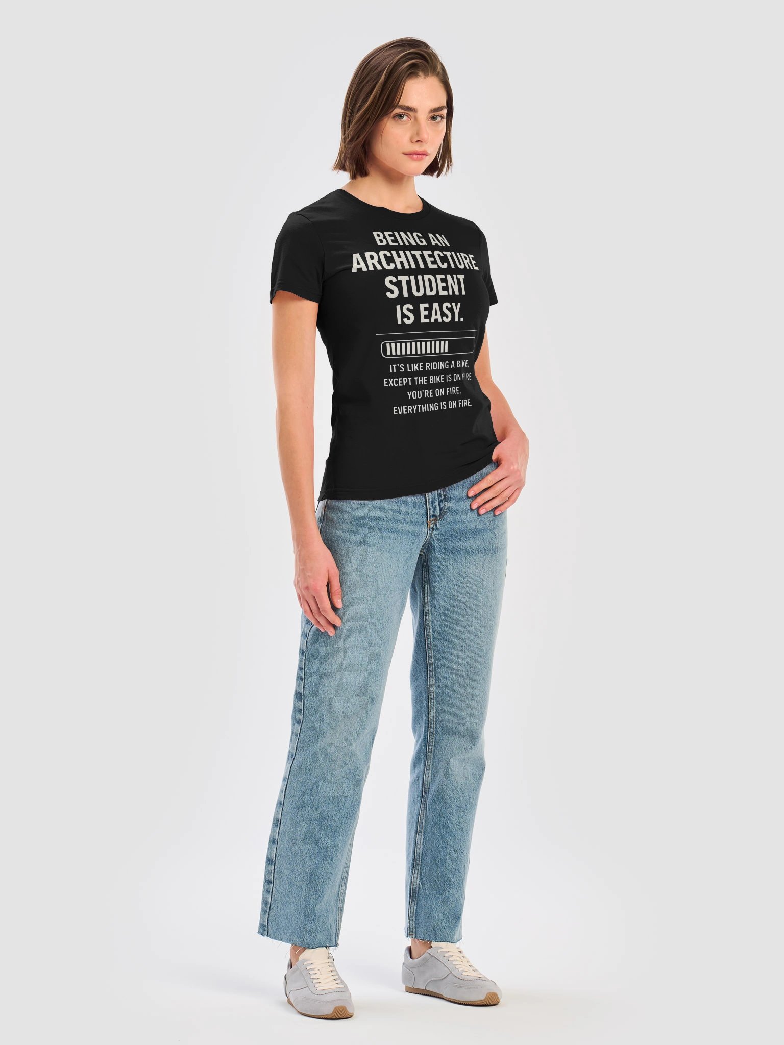 Architecture Student Is Easy Tee product image (20)