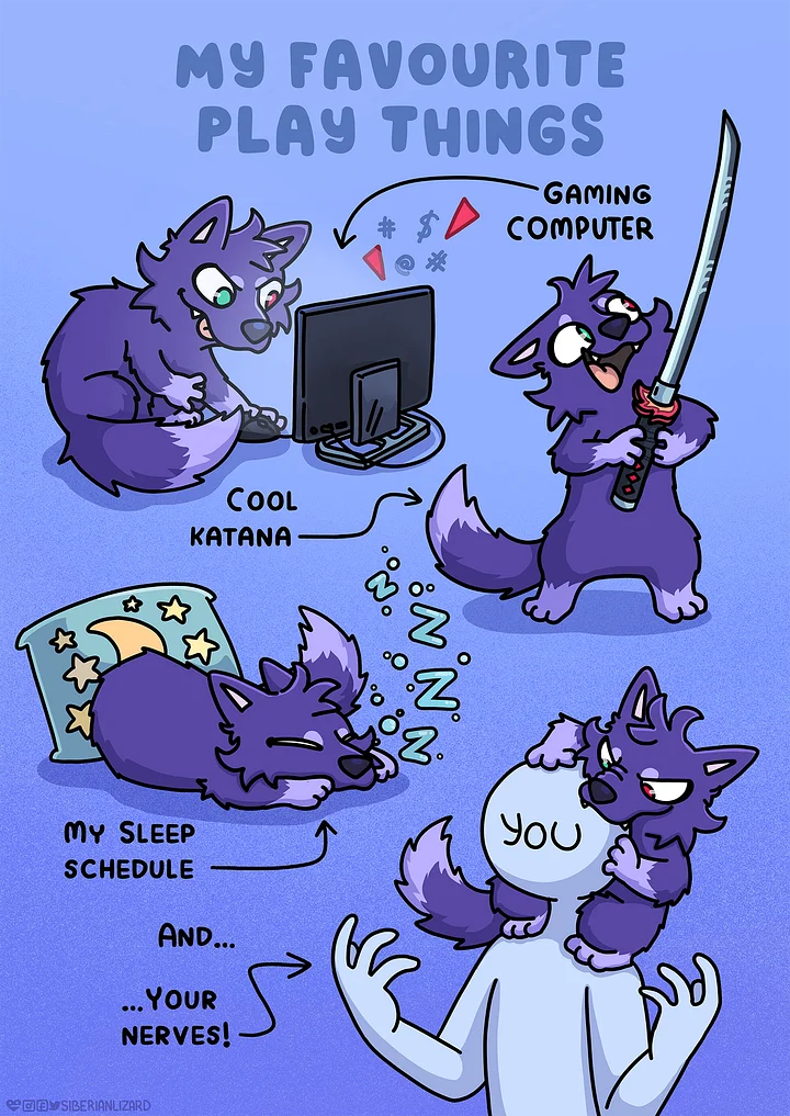 Pet or Character Comic | Commission product image (2)