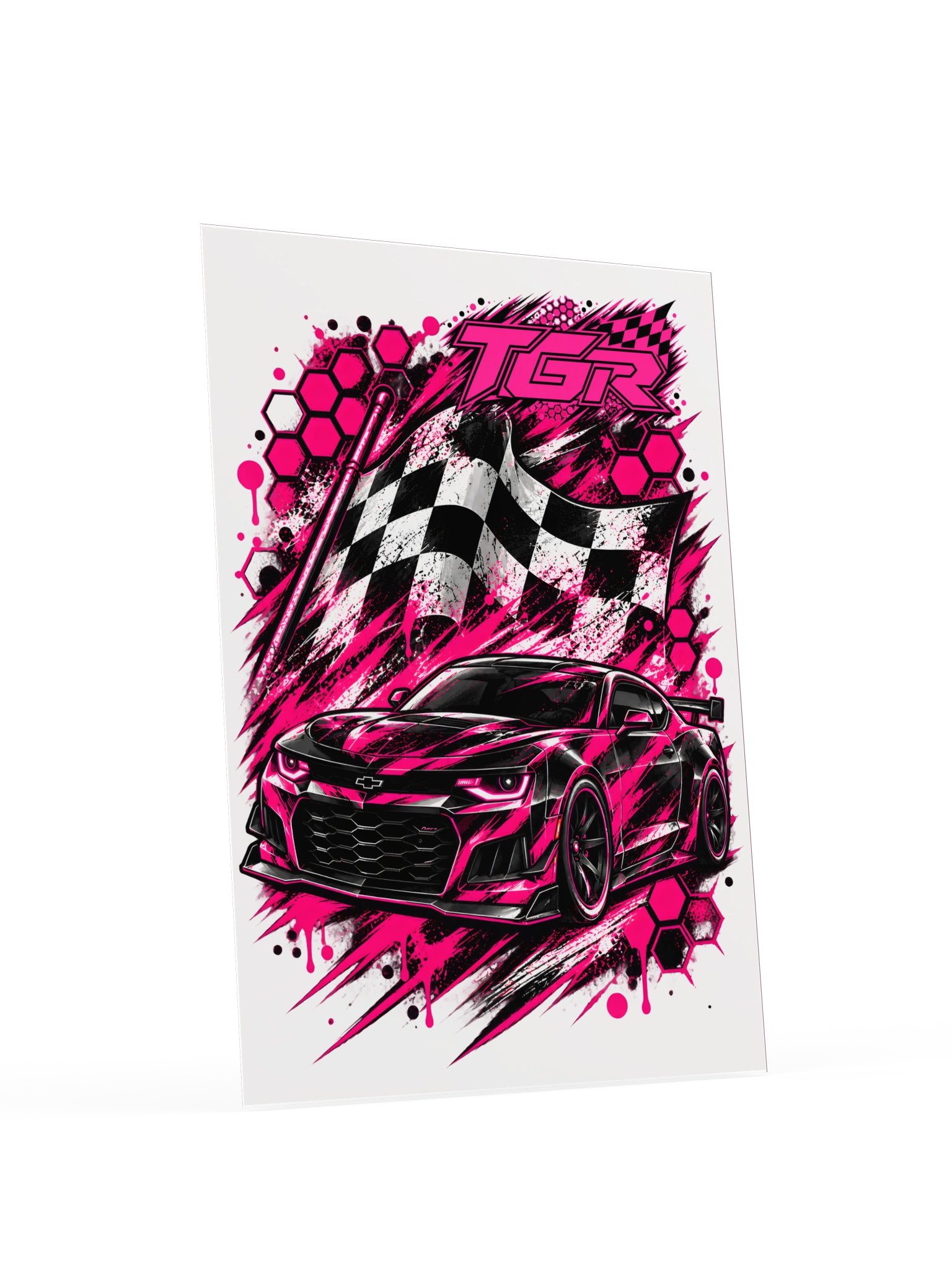 TGR Pink Thunder Racing Print – 5" × 7" product image (4)