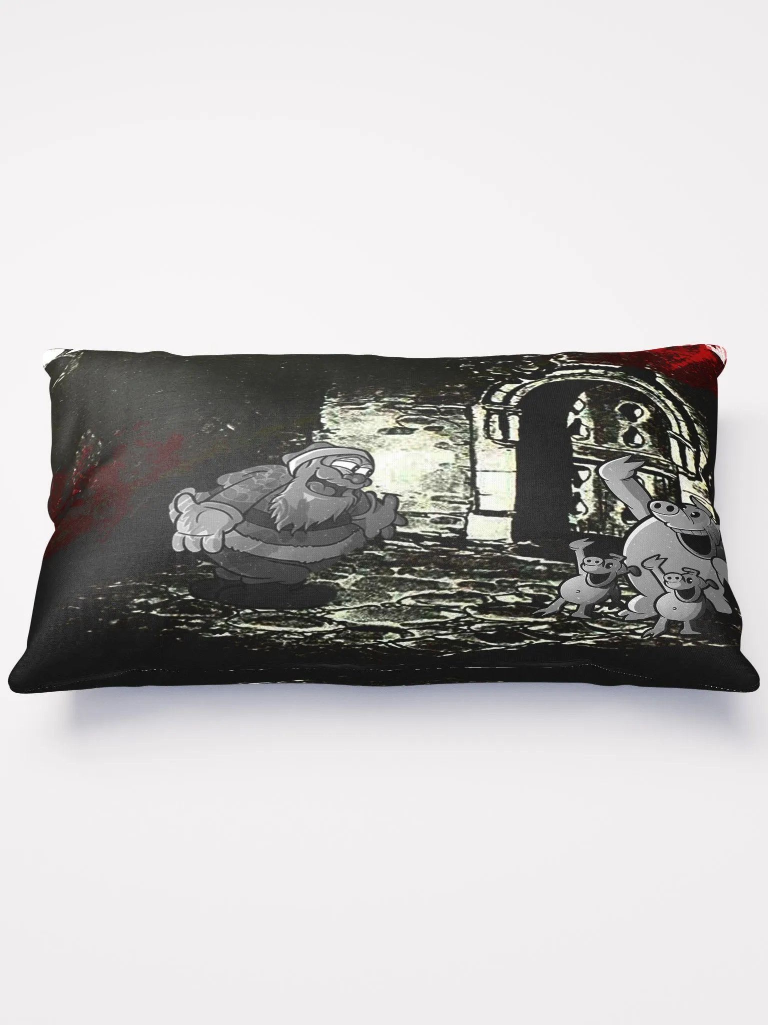 Satanic Claus Throw Pillow product image (2)