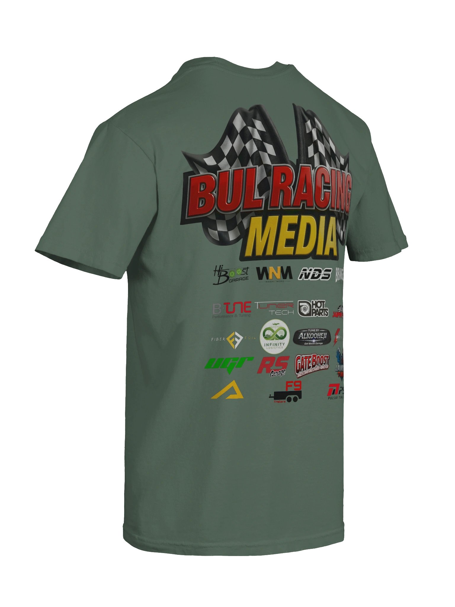 BULRACING media -Dyed Heavyweight T-Shirt Team - EkkiNWZBeiE