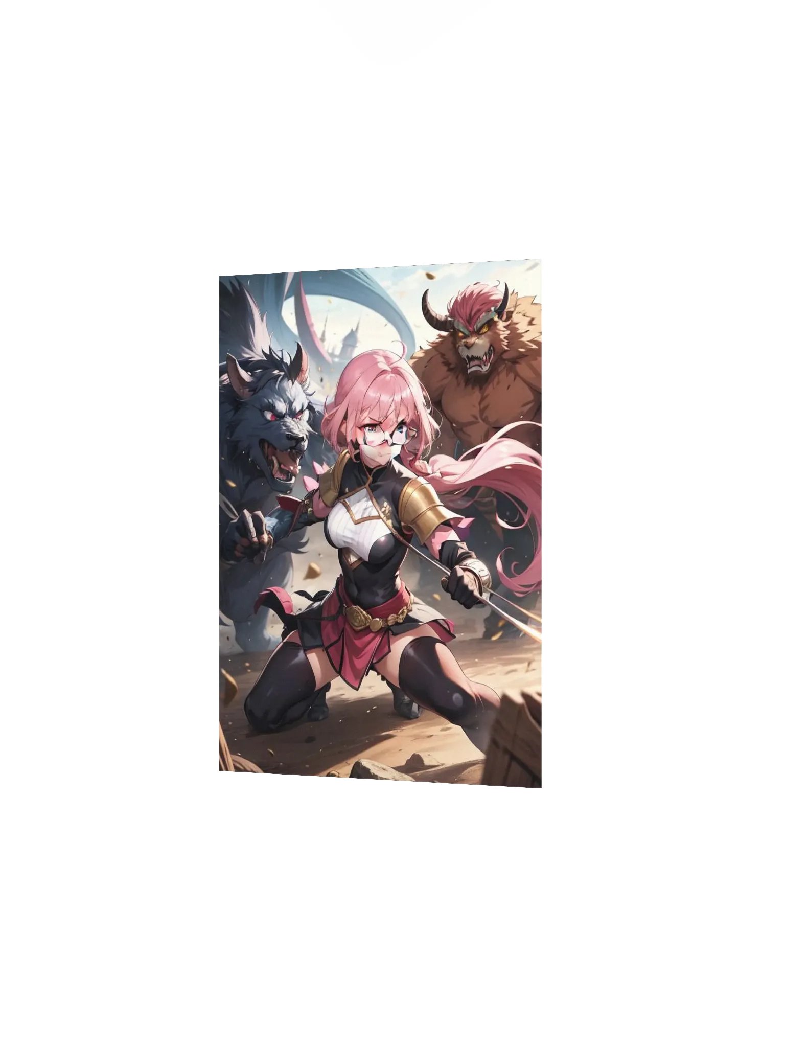 Pink K Warrior Poster product image (11)