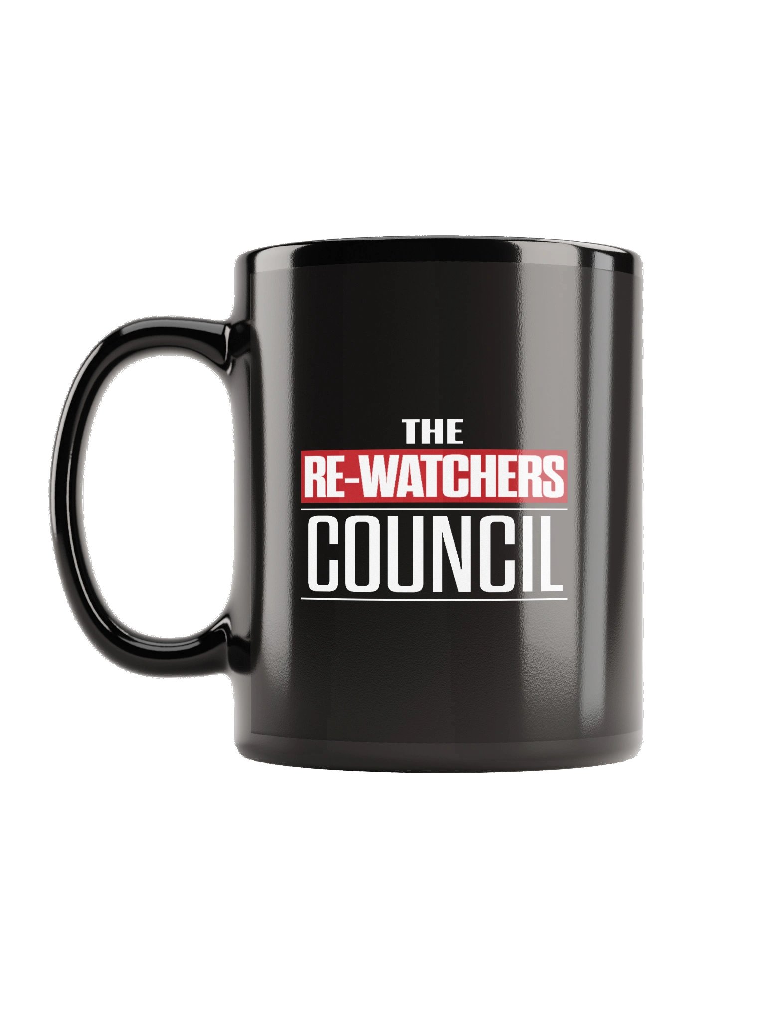 Re-Watchers, Assemble! Black Mug product image (1)