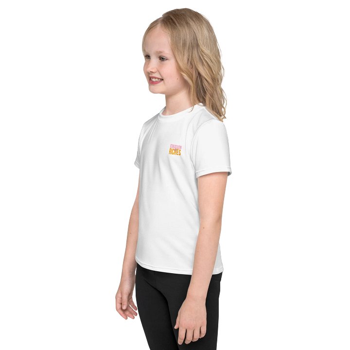 Edikasyon se Richès Kids' Crew Neck T-Shirt – Growing Minds. Big Message. product image (2)