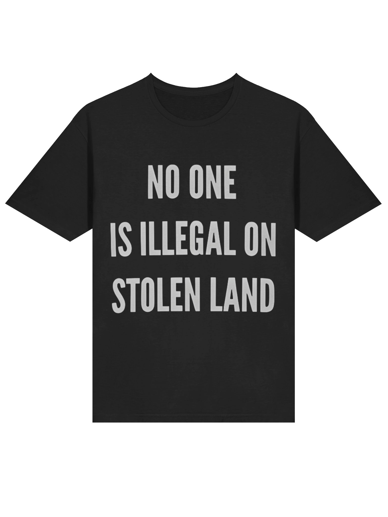 Stolen Land, No Human Illegal Shirt – Radical Truth Anti-ICE product image (3)