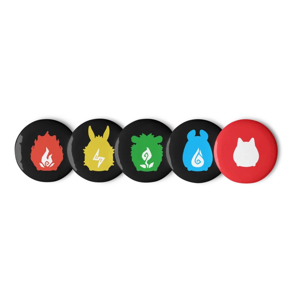 Black Starter Pins product image (1)