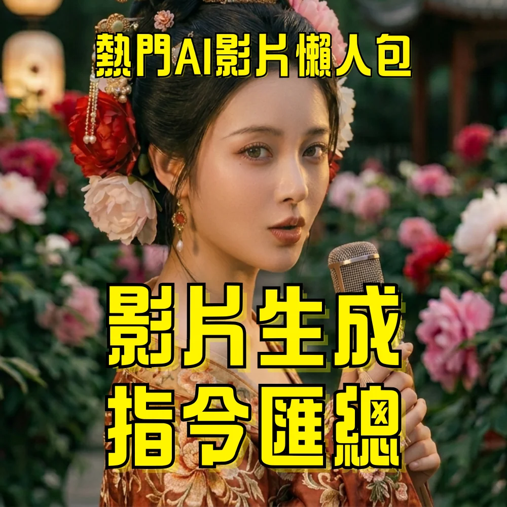 精選AI影片製作練習懶人包 Vol.3 product image (1)