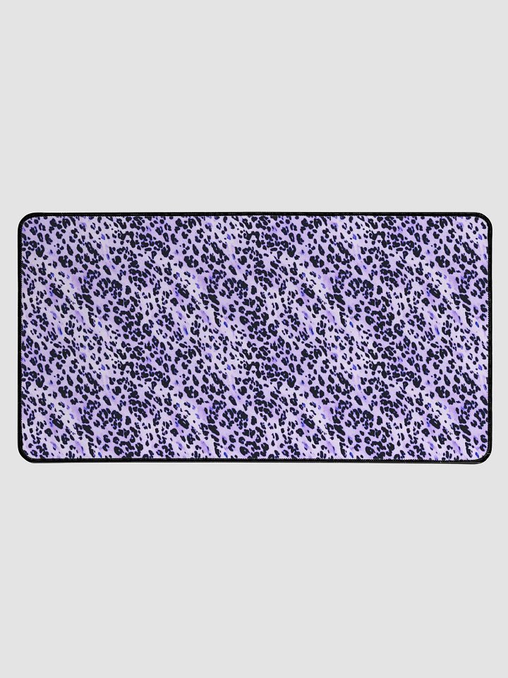 Purple Leopard Skin Desk Mat product image (1)