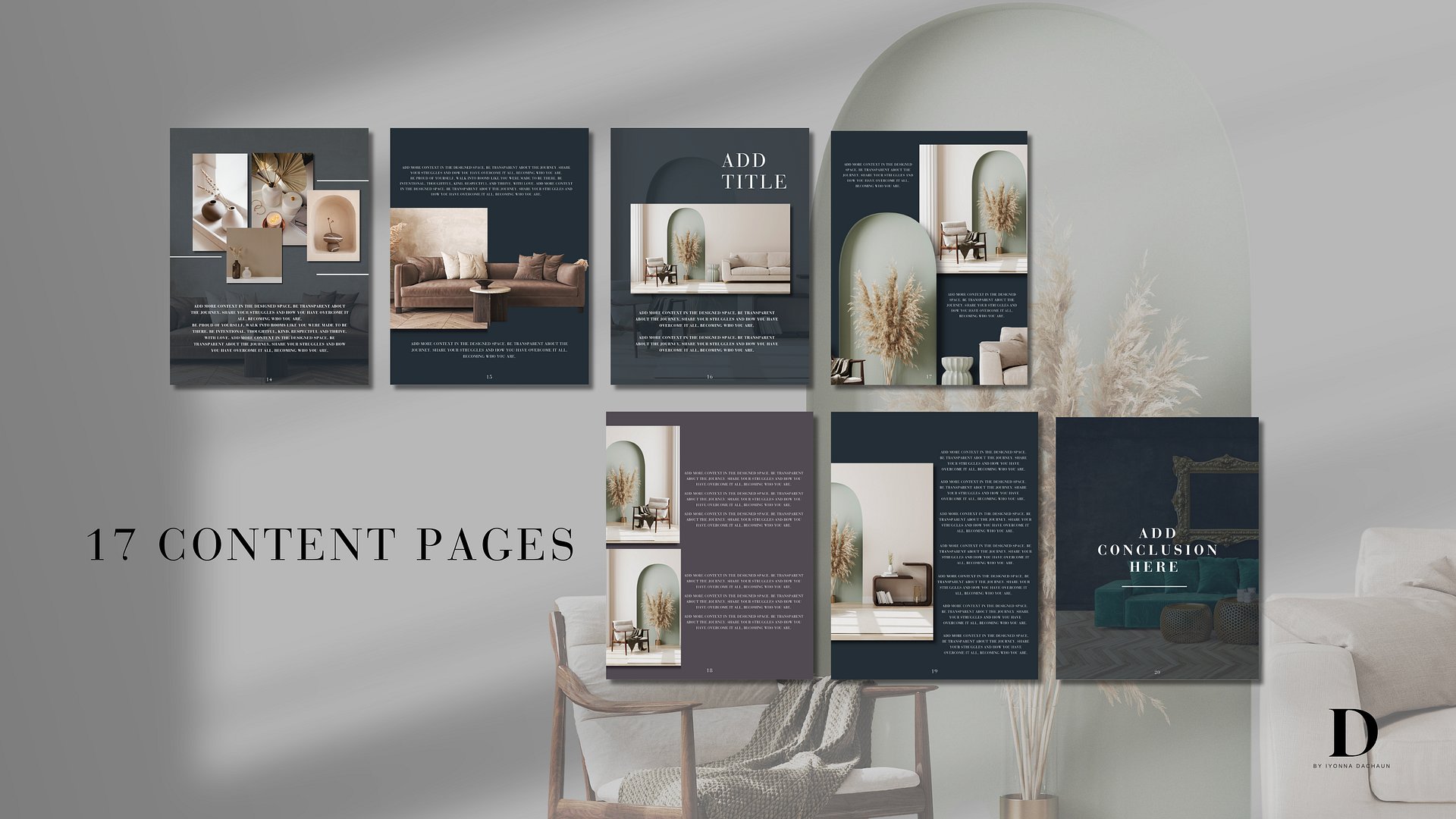 eBook Magazine Canva Template product image (5)
