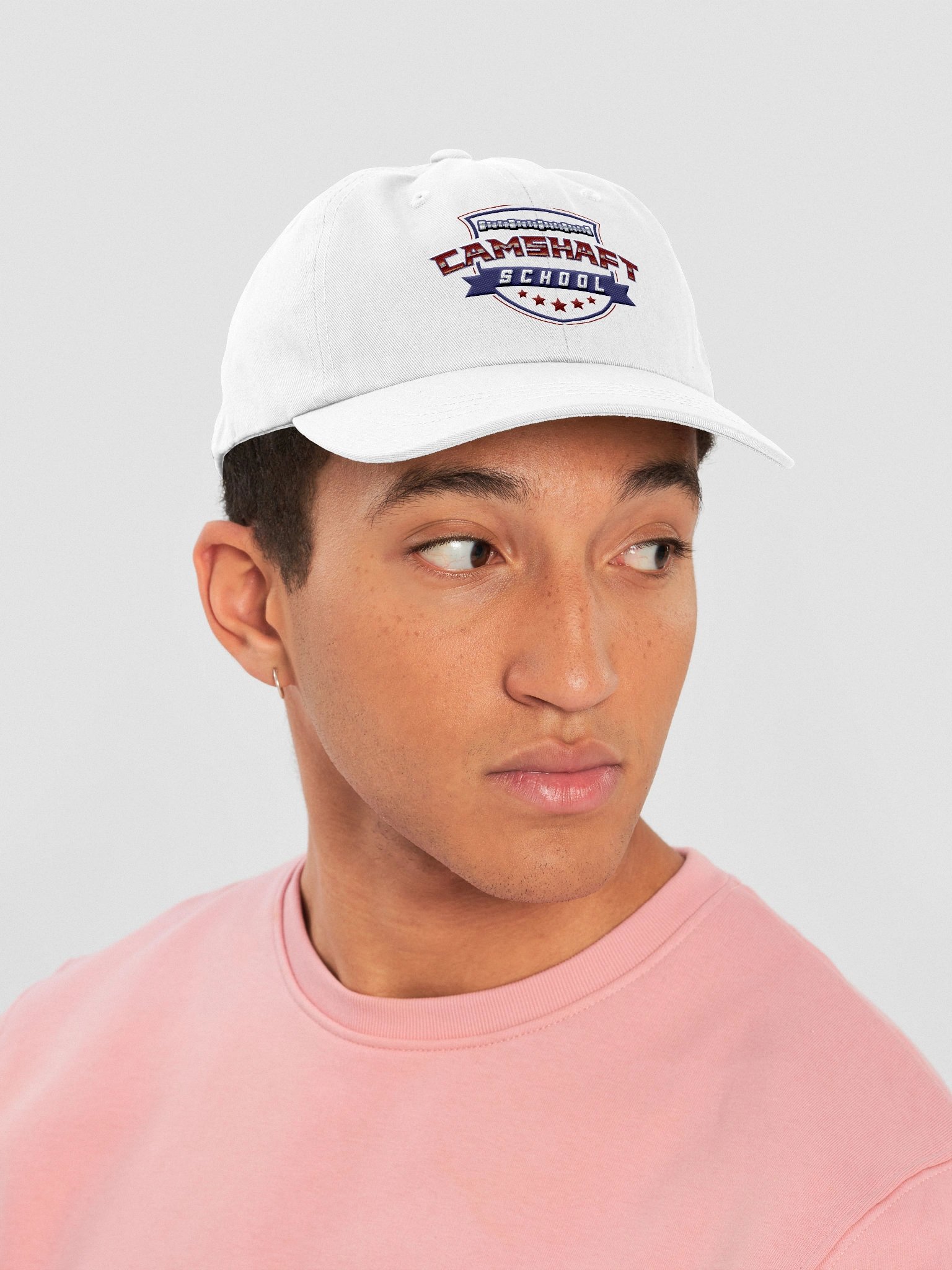 Hat - Red White and Blue on White product image (6)
