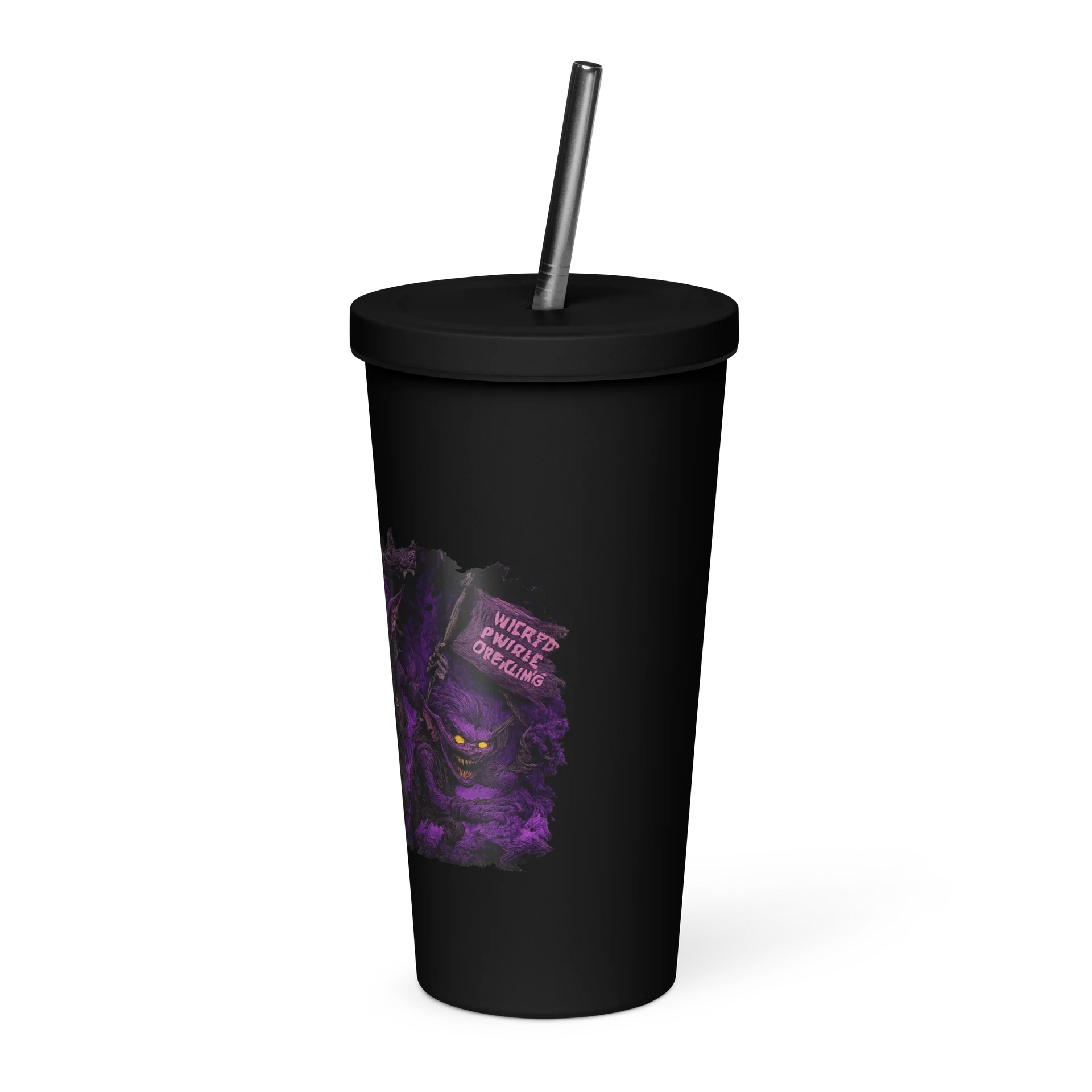 Wicked Purple Trio Gremlin Insulated Tumbler product image (3)