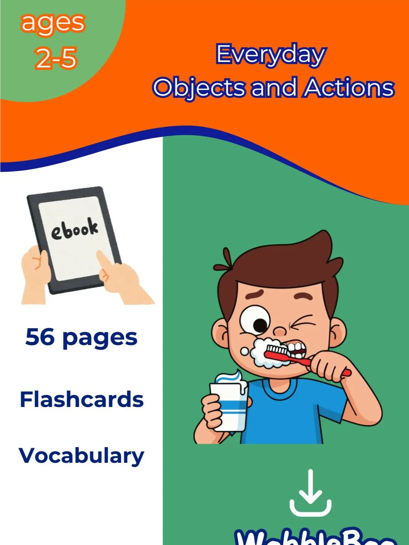 Everyday Objects and Actions Flashcards product image (1)