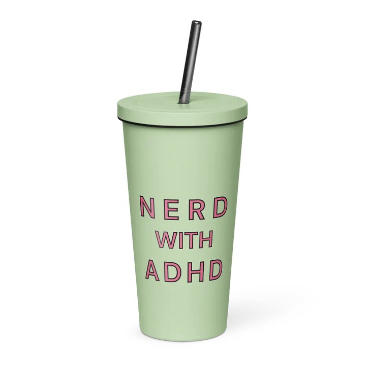 Nerd With ADHD Insulated Tumbler product image (1)