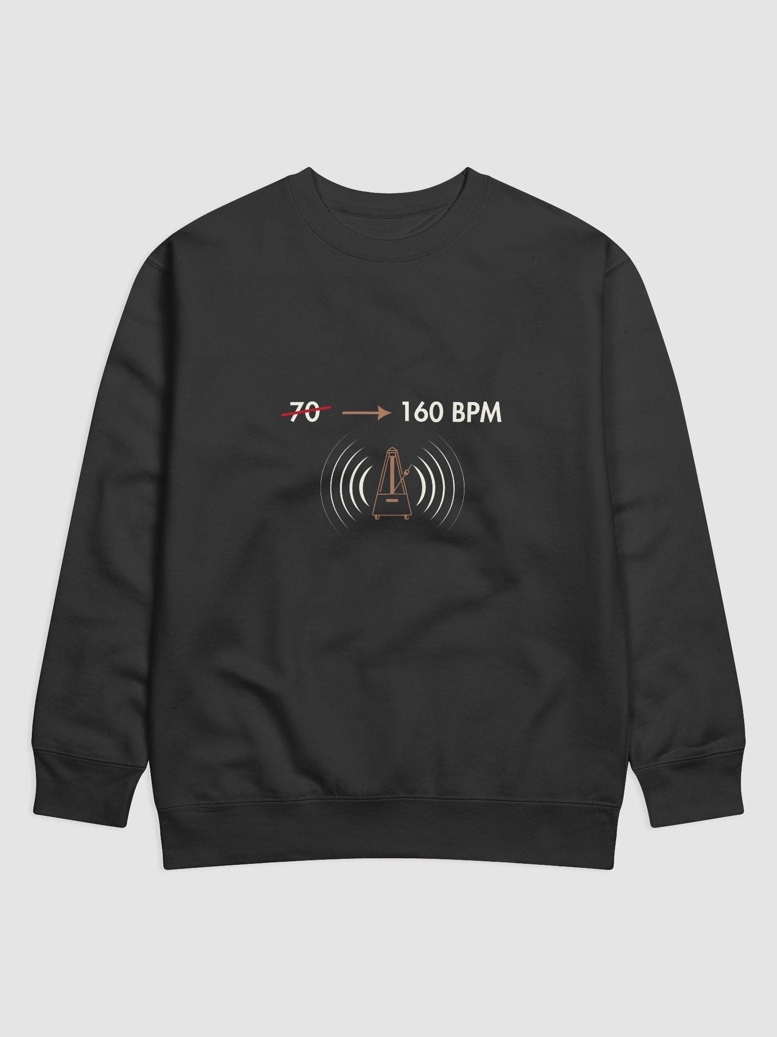 Rhythmic Wave Premium Sweatshirt (Beats Per Minute) product image (1)