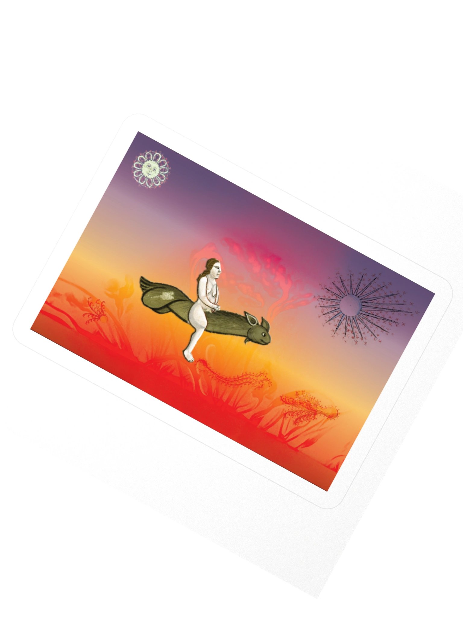 Riding off into the Sunset Sticker product image (2)