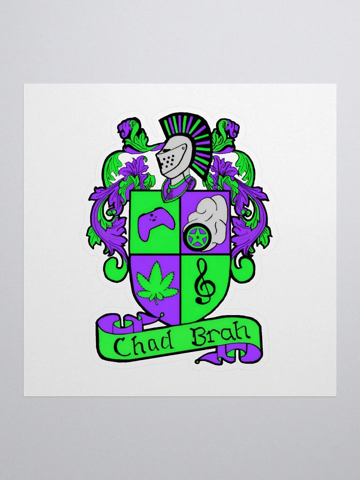 Chad Brah Crest Sticker product image (1)